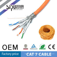 SIPU alta velocidad al por mayor 1000ft stp cat7 cable de red para la comunicación de ethernet